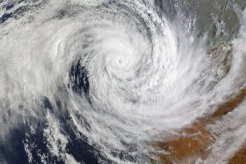 Banner image of Tropical Cyclone Sean over Australia, courtesy of NASA.