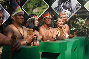 Amazon peoples have insisted on the urgency of having their voice and vote taken into account in biodiversity negotiations. Photo by UN biodiversity.