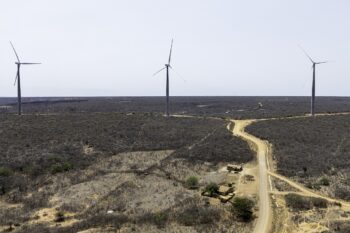 wind turbines