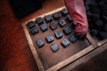 Banner image of biochar by Thomas Diego Badia.