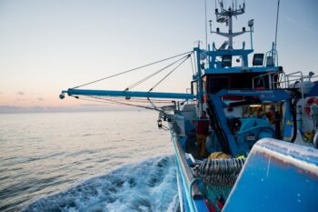 Fishing vessel. Image courtesy of Nicolas Job / Ocean Image Bank.
