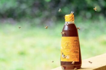 Tiwai Honey Initiative product picture. Image © Ezekiel Kargbo for The Iris Project.