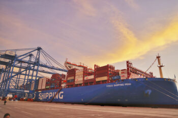 China's megaproject Chancay Port on Peru's Pacific coast, inaugurated by President Xi Jinping, is a key hub for the Belt and Road Initiative and future trade with South America, including Brazil's Amazon exports. Image courtesy of Peru’s Presidential Office (CC BY-NC-SA 2.0).