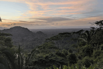 Sunset over Belize. Image courtesy of Chadwick Hagan.