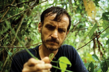 Alwyn Gentry at work in Ecuador. Image courtesy of Randall Hyman.