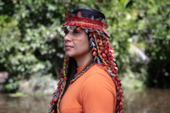 Brazilian Indigenous lawyer Kari Guajajara. Image by USAID via Flickr (CC BY-NC 2.0).