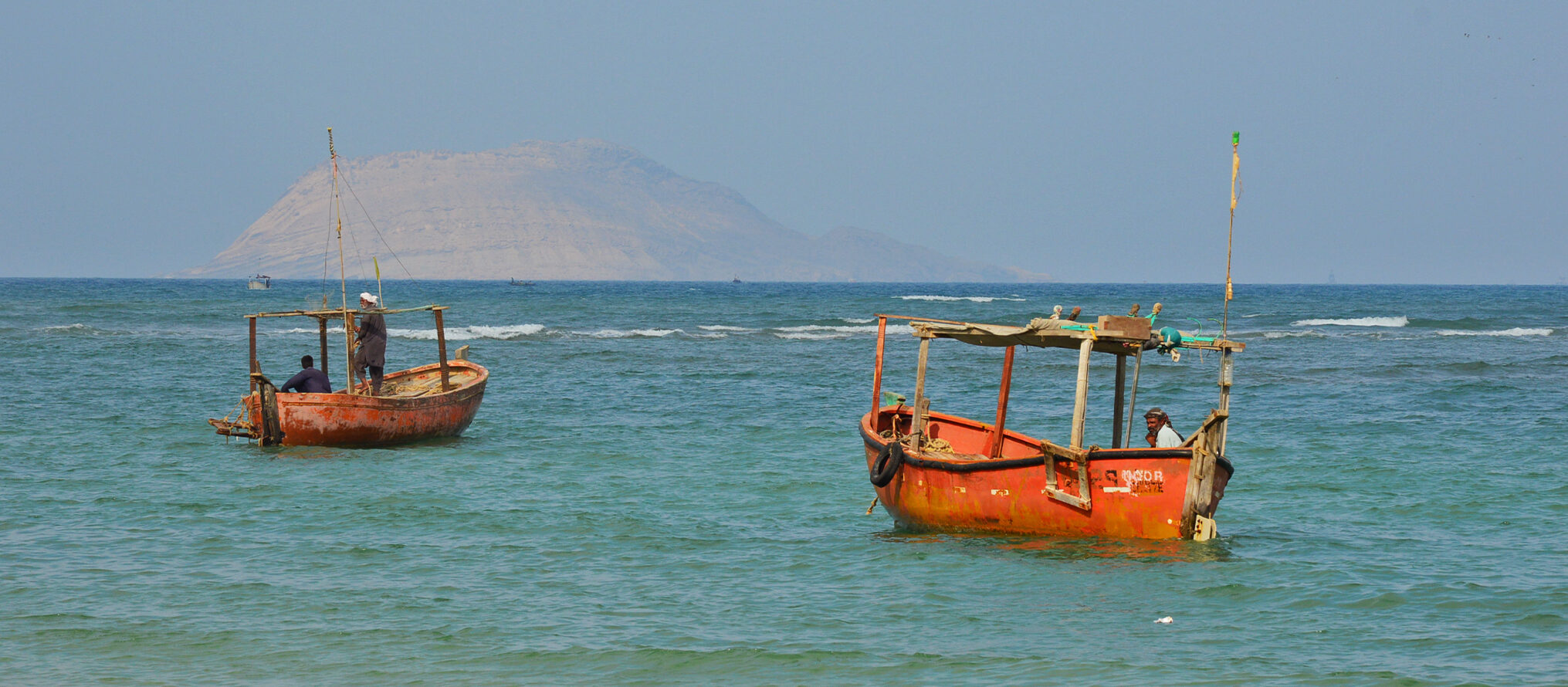Churna Island as seen from the mainland.