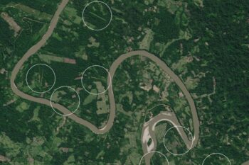 Illegal air strips identified during the investigation.