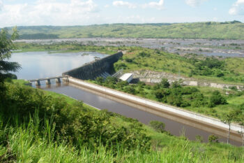 Inga dam site on the Congo River. Image by International Rivers via Flickr (CC BY-NC-SA 2.0).