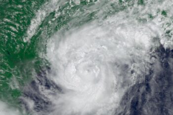 Banner image of Wutip as a severe tropical storm on June 14, 2025 by the Japan Meteorological Agency via Wikimedia Commons (CC BY 4.0)