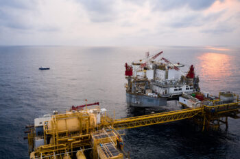 Perenco’s offshore platform in Gabon.