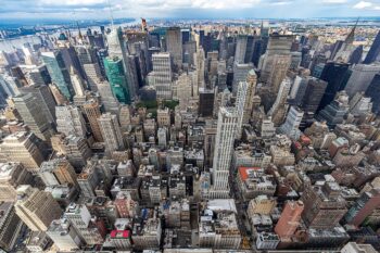 Banner image of buildings in New York, U.S., by Dietmar Rabich via Wikimedia Commons (CC BY-SA 4.0).