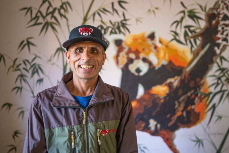 Forest Guardian Surya Bhattarai. Image courtesy of Red Panda Network.