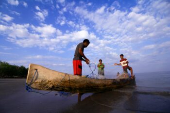 Fishers at Ataúro Island, Timor-Leste. Image by Cymo Tome via Unsplash.