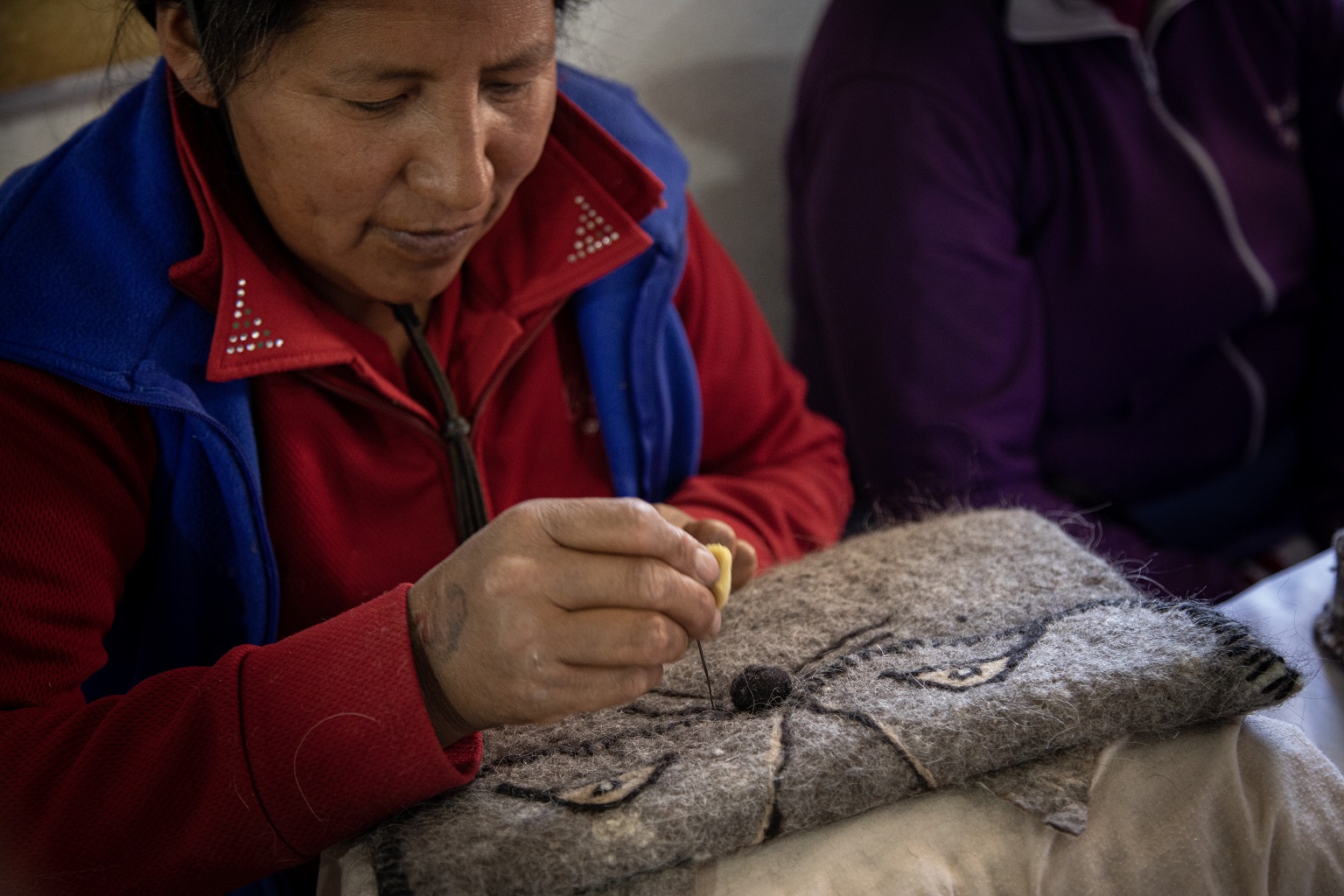 The Andean Cat Alliance’s CATcrafts program helps local communities generate alternative incomes. Some local residents make cat-related handcrafts from leftover materials. These activities help familiarize local residents with AGA and make them advocates for the Andean cat.