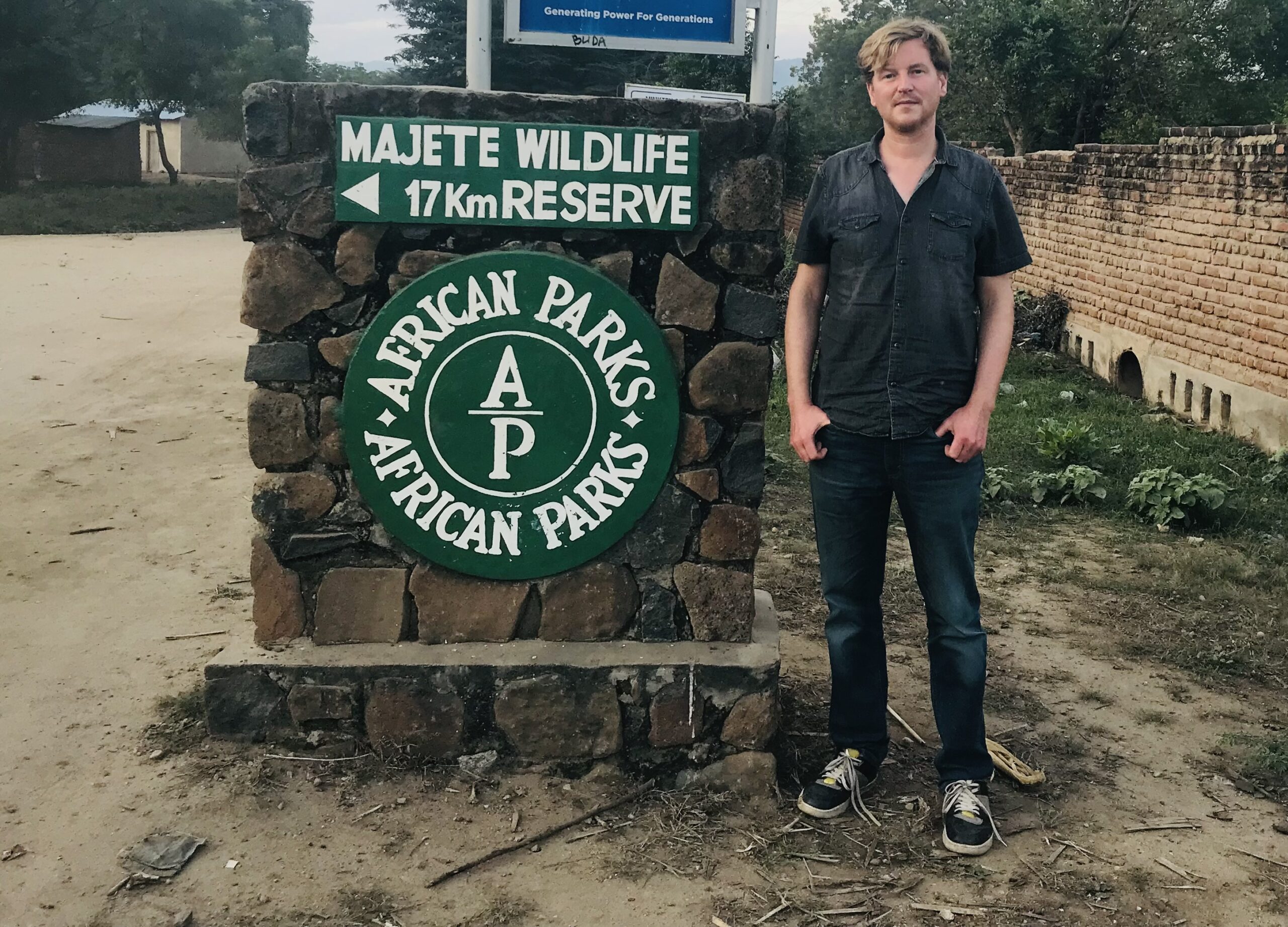 Olivier van Beemen in Malawi. 