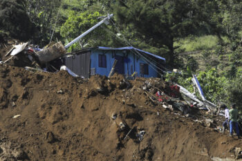 Heavy rainfall in Colombia and Venezuela caused deadly landslides and widespread flooding in June. A new analysis now points to rapid urbanization, deforestation, mining and overgrazing as having reduced the region’s climate resilience.   “The rapid growth of population and informal settlements in areas prone to landslides, particularly in Colombia, puts people and infrastructure at risk,” the World Weather Attribution (WWA), a network of scientists evaluating extreme weather events, said in its latest rapid analysis. It said the informal communities are growing as people seek livelihoods in cities or are displaced due to conflict. Roop Singh, report co-author from the Netherlands-based Red Cross Red Crescent Climate Centre, said at a media briefing that pasture- and agriculture-driven deforestation rose over the past two decades, increasing “the risk of landslides because tree roots are no longer binding and anchoring the soils.”  The heavy rains during the last week of June triggered widespread flooding and damage in Colombia; a landslide in Antioquia department killed 27 people. In Venezuela, rivers overflowed, and smaller landslides cut off rural communities. WWA said in its report that rains in these regions had persisted since April, and that the June rain fell on already saturated ground where the deadly landslide occurred, and in rivers with already high levels of water. The scientists examined the total rainfall from April-June this year over the Magdalena River catchment in Colombia and the Falcón and Maracaibo basins in Venezuela. They also studied data on the accumulated rainfall from June 20-24 in the affected states in the Venezuelan Llanos, a grassland plain. “Neither events were particularly extreme,” Mariam Zachariah, co-author and research associate at Imperial College London, said at the briefing. The WWA analysis showed the heavy rain that fell in June is common, expected every 10 years in Colombia and every three years in Venezuela. The scientists also used climate models to understand the influence of human-induced climate change on the rains, but the findings were inconclusive. Instead, the models projected a drying trend for Colombia and mixed results for Venezuela. Friederike Otto, co-author and climate science professor at Imperial College London, said not being able to show clear linkages to climate change doesn’t mean there’s no influence. The researchers attributed some of the uncertainty to a lack of long-term observational weather data and weather stations in the region. “Unfortunately, extreme weather is not well understood in northern South America,” Paola A. Arias, a professor at the University of Antioquia, said in a statement. “We urgently need more investment in climate science to understand shifting risks and prepare for what’s ahead. More science will save lives." Zachariah said Colombia and Venezuela must prepare for both rainfall and drought, and build resilience to extreme weather. Banner image: People look at their destroyed home after a deadly landslide was triggered by heavy rain in Colombia’s Antioquia department on June 25, 2025. Image by AP Photo/Fredy Amariles.