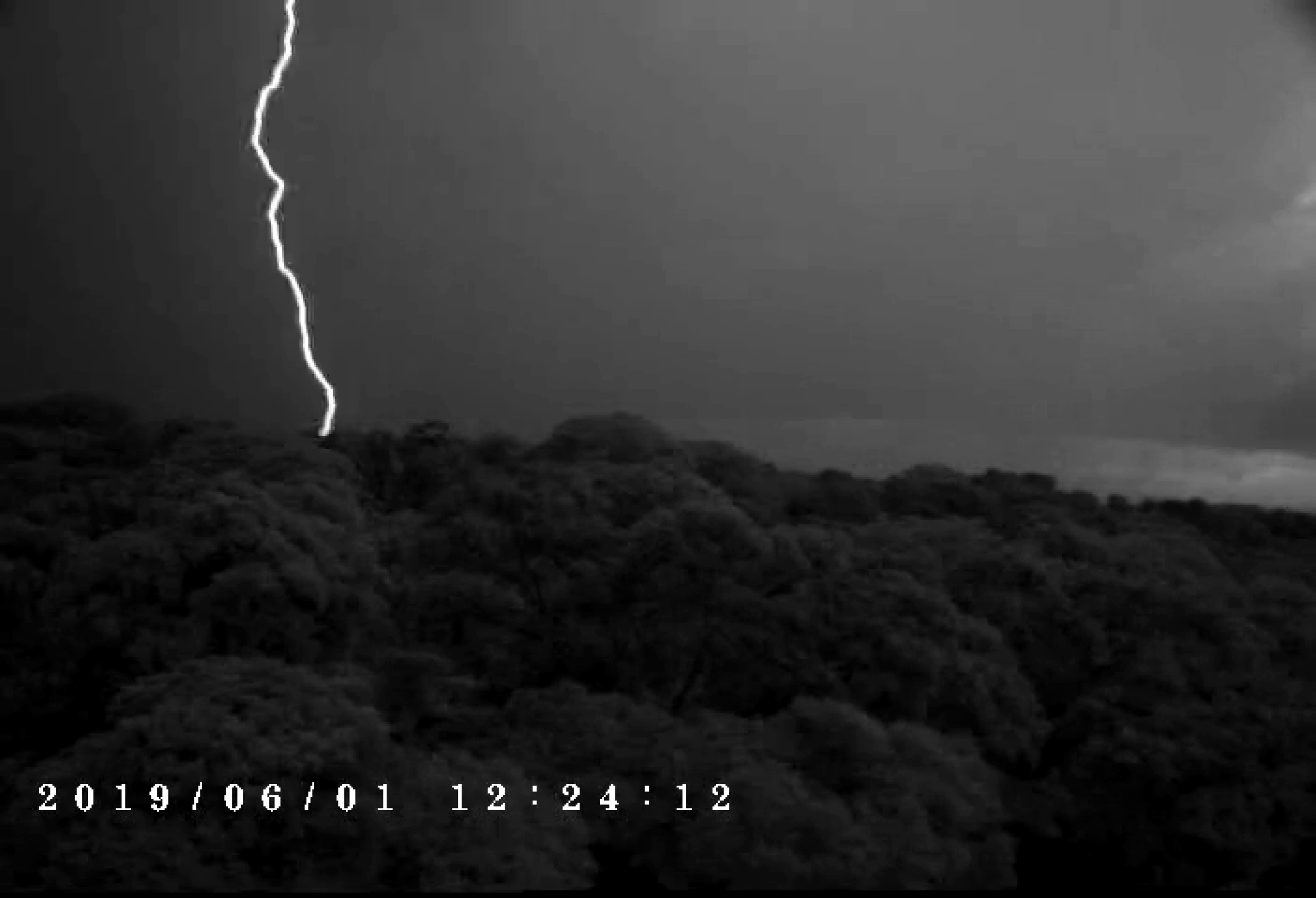 Lightning strike