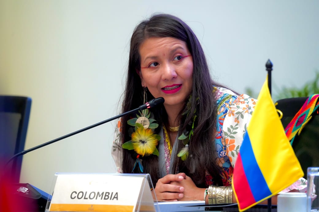 Lena Estrada, Colombia's minister of environment. Image by Eduardo Santamaría.