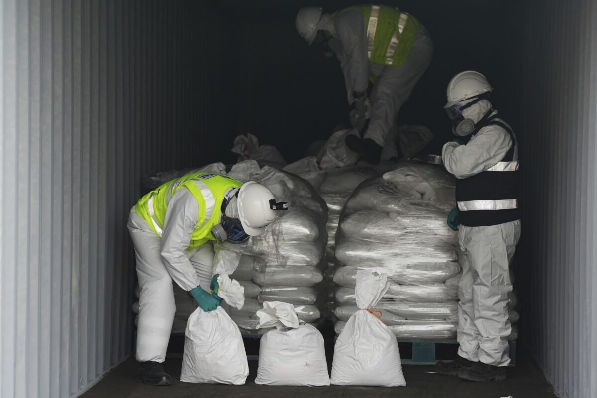 Peru seizes record 4-ton mercury shipment in fight against illegal gold mining