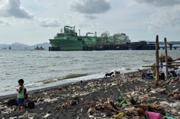The First Gen tanker off the shores of Santa Clara, October, 2024.