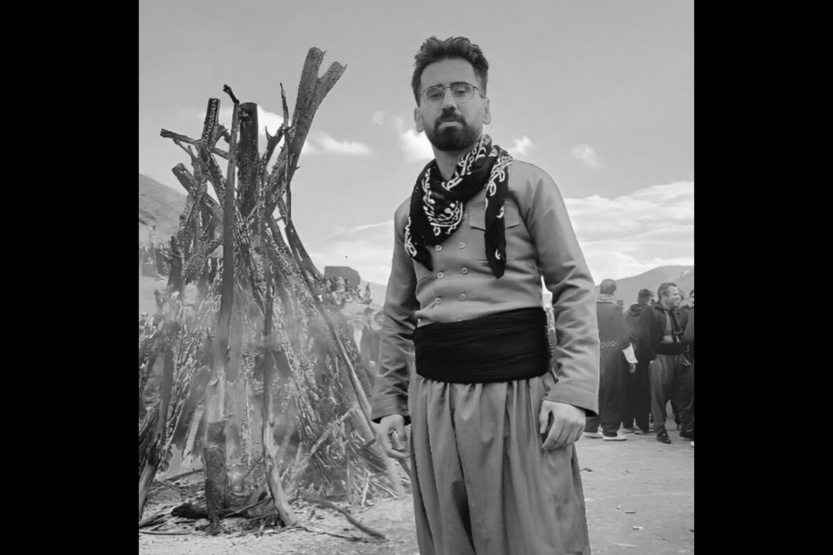 Hamid Moradi, died on July 25th after battling a forest fire in Iranian Kurdistan, aged 36