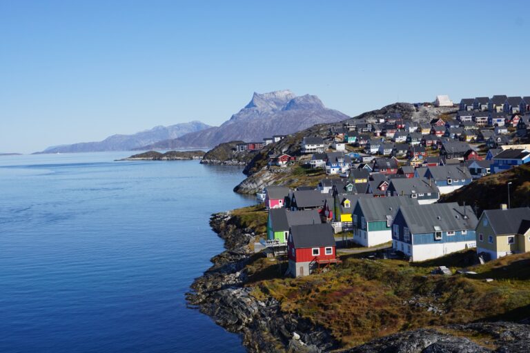 A view of Nuuk, Greenland’s capital, a small city on the southwest coast. Image courtesy of ICC.