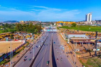 View of central Kampala.