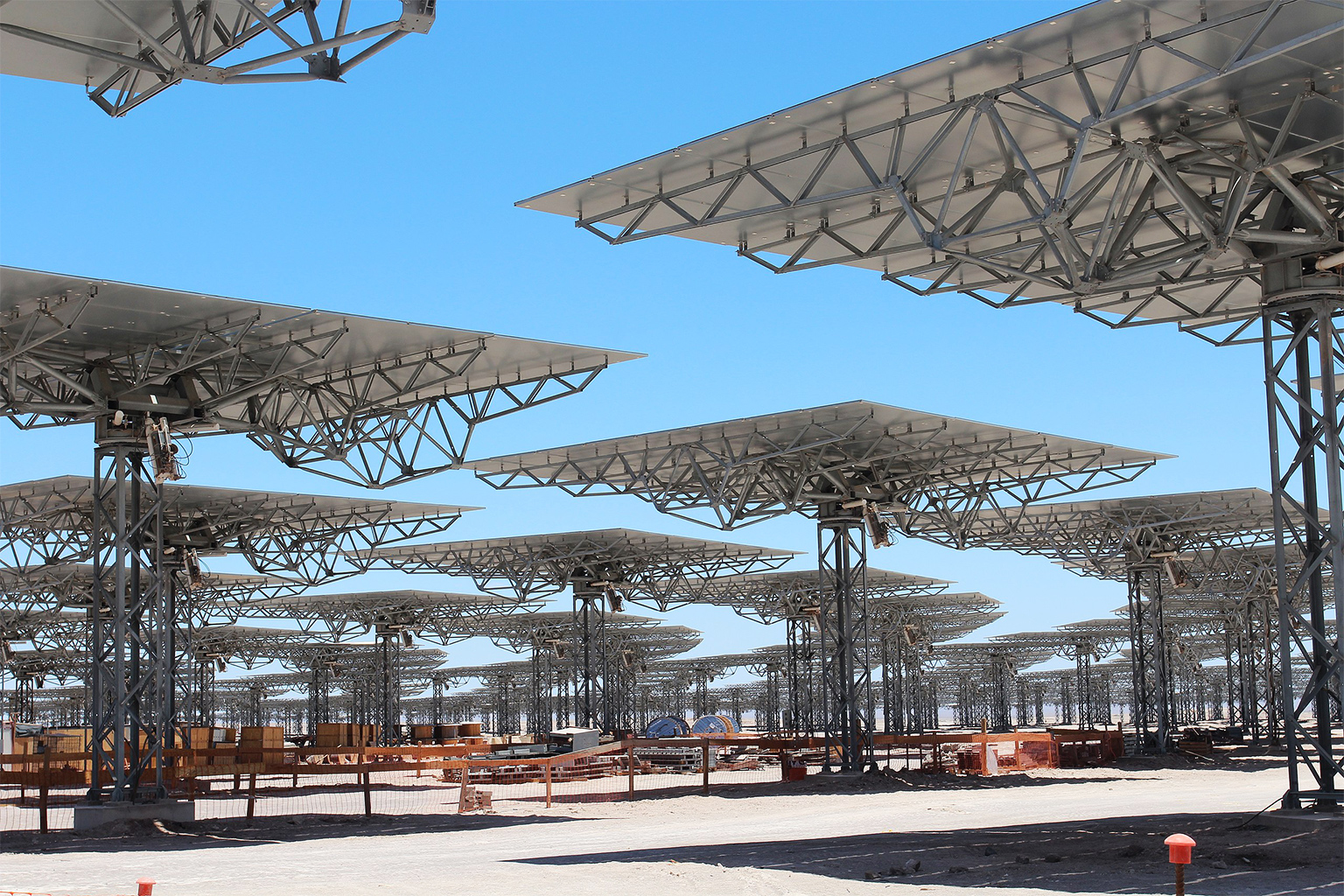 The Cerro Dominador solar plant in the Antofagasta region of northern Chile.