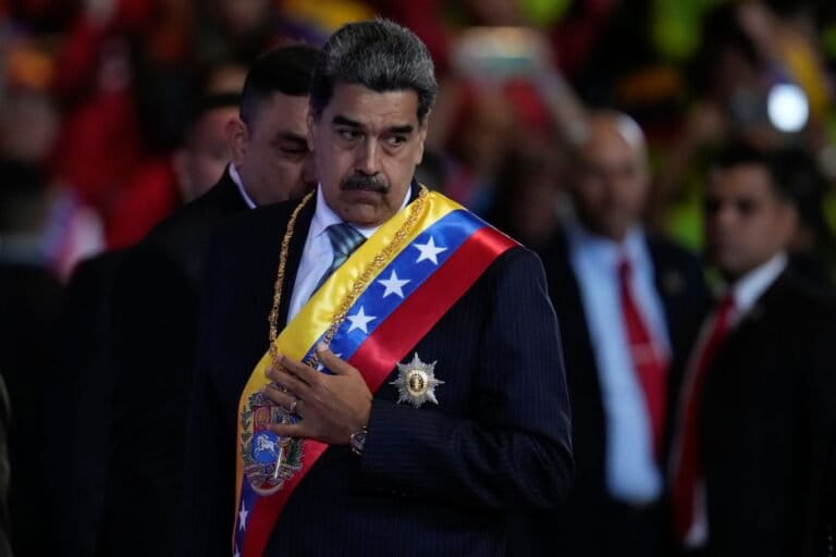 Venezuela tries an environmental rebrand, but critics aren’t buying it 2 Venezuelan President Nicolas Maduro at his annual address to lawmakers in Caracas. (AP Photo/Ariana Cubillos)