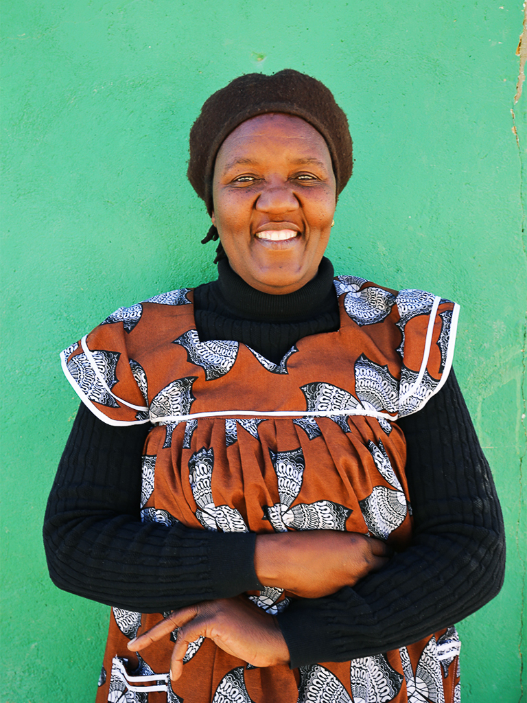 Sofia /Nuas, a member of the Sesfontein Conservancy Committee.