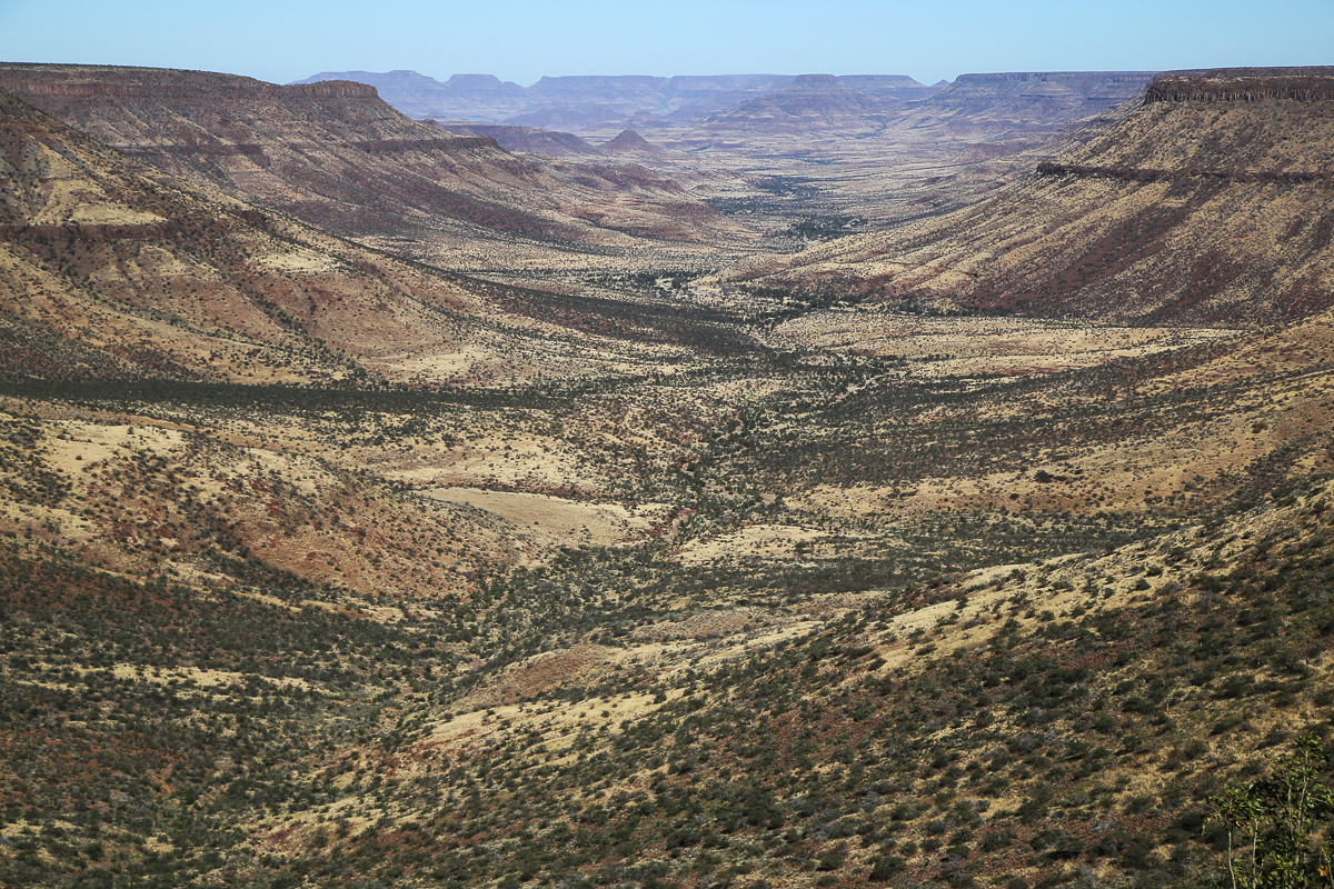 The view from Grootberg Lodge in the Khoadi-//Hoas Conservancy, meaning ‘elephants corner’ in the Damara/Nama language.