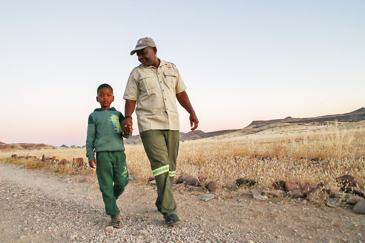 Martin Nawaseb, logistics and maintenance manager at Save the Rhino Foundation