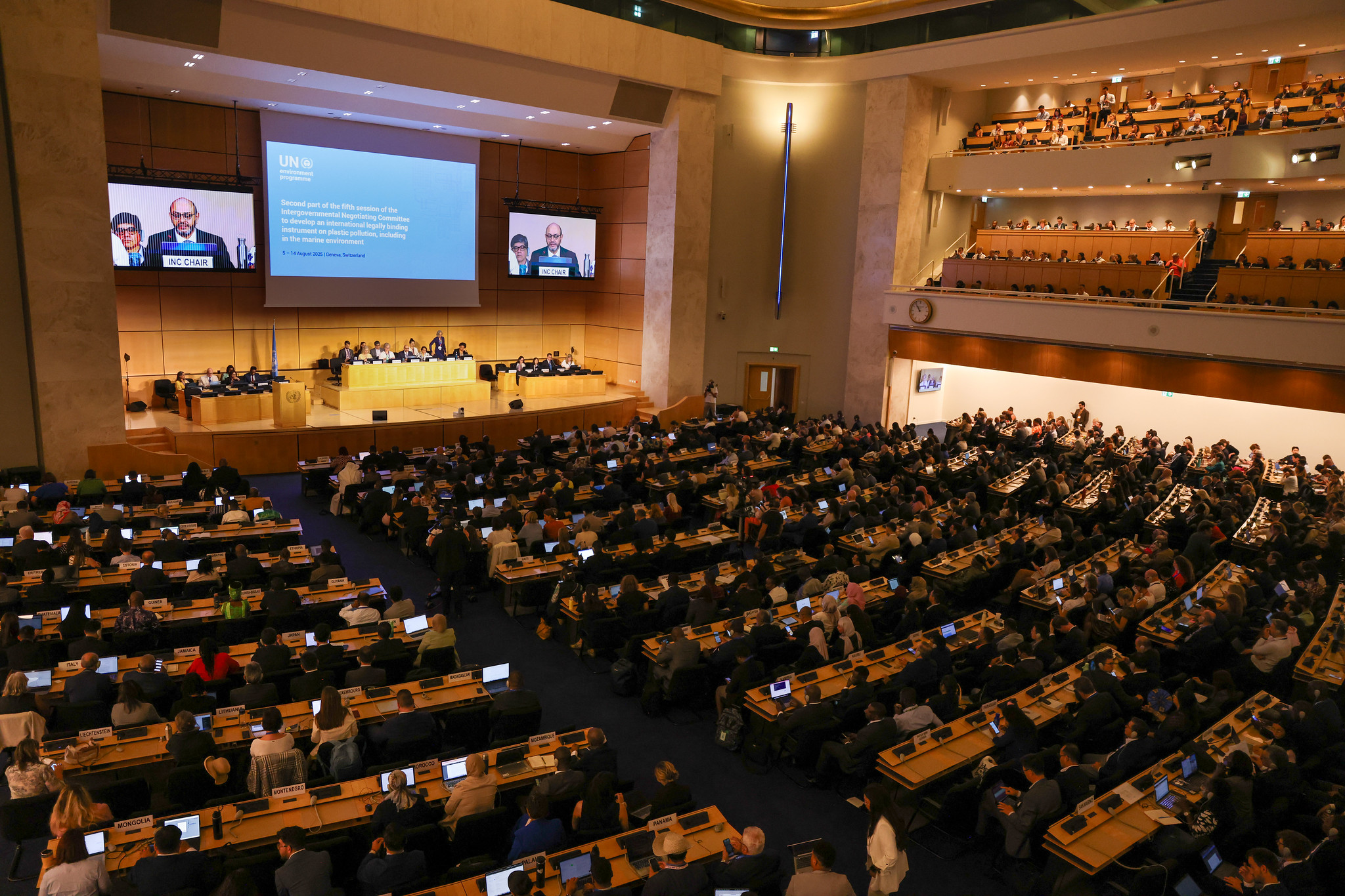The INC-5.2 plastics treaty summit lasted from Aug. 4-15