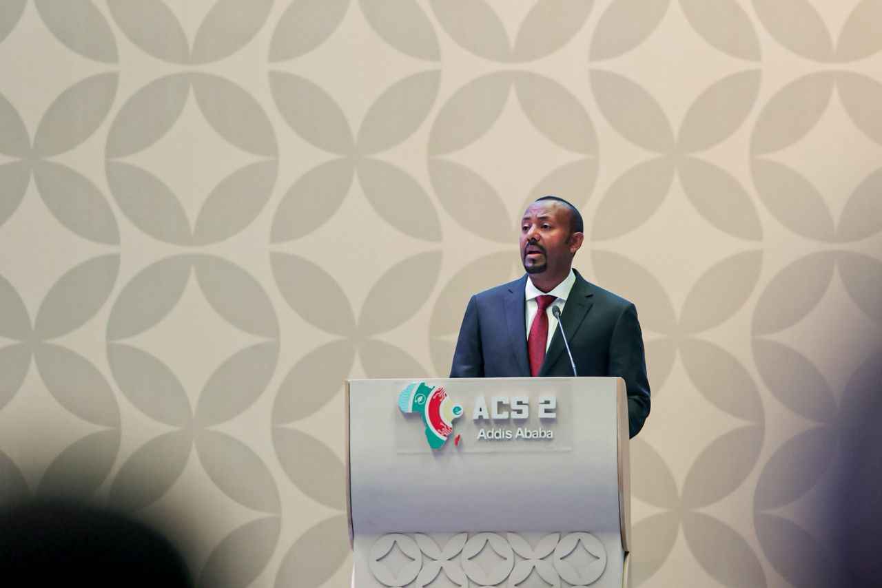 Ethiopian Prime Minister Abiy Ahmed: “We are not here to negotiate our survival. We are here to design the world’s next climate economy”. Image courtesy Africa Climate Summit. (Public Domain)