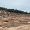 Irrigation Dam 2 is just the latest in a string of dams being built atop protected forests within the Cardamom Mountains. Image supplied by source.