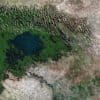 Satellite image of Lake Chad. Image courtesy of Maxar.