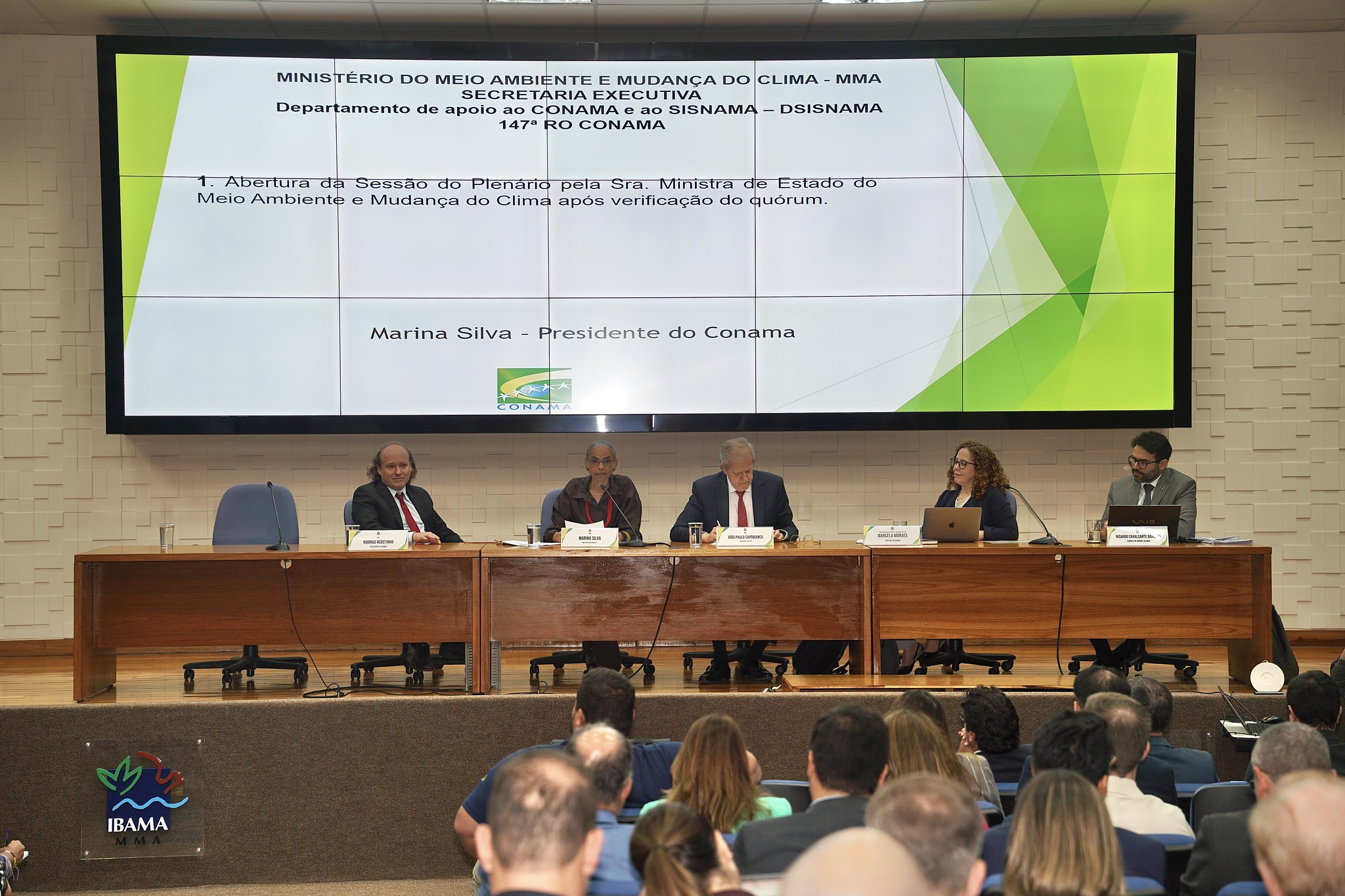 Opening of CONAMA meeting
