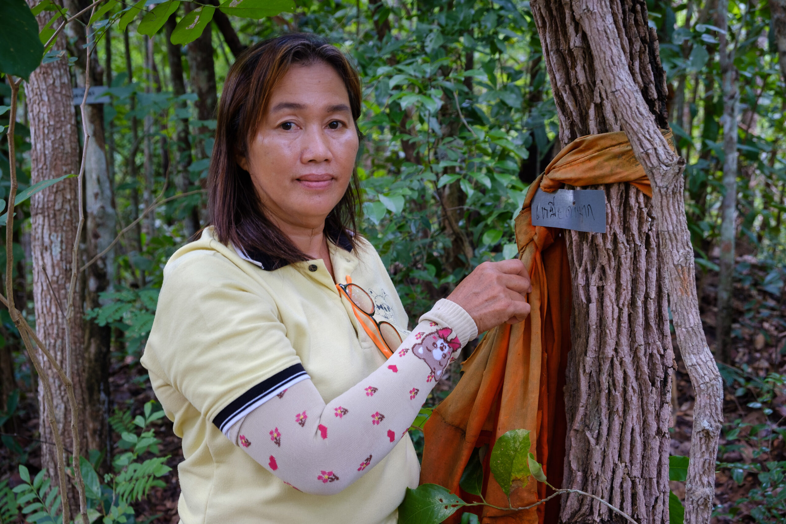 Community forest leader, Thailand.