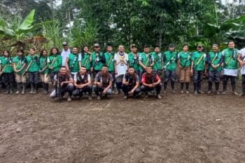 The Buenavista Indigenous Guard employs spiritual, political, and educational approaches that involve men, women and children. Image courtesy of the Siona Indigenous community.