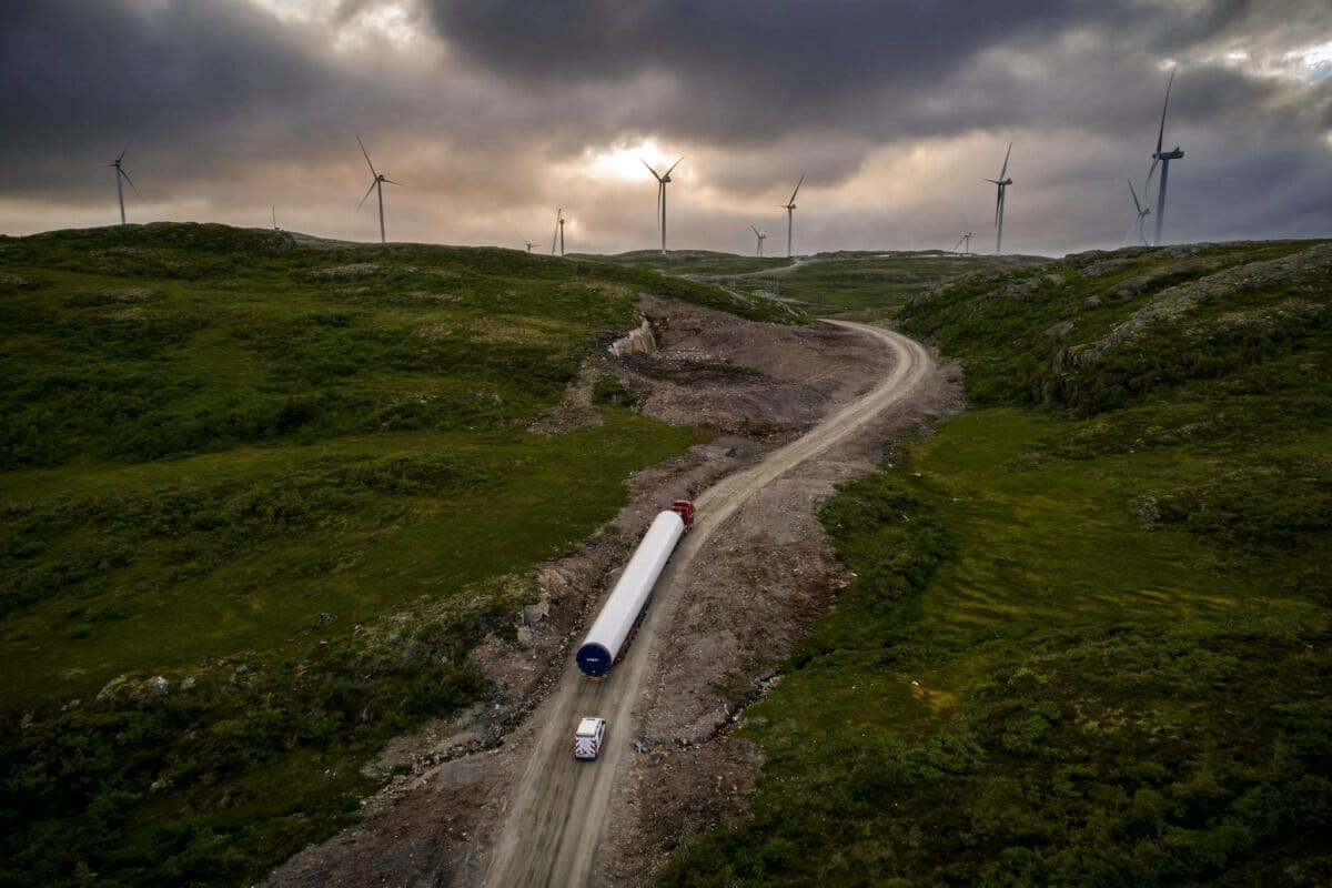 Roan wind farm in Fosen, Norway. Image by Statkraft via Flickr (CC BY-NC-ND 2.0).