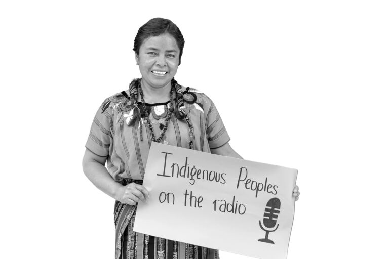 Lolita Cabrera (Maya K’iche’), an Indigenous rights activist from Guatemala. Photo by Jamie Malcom-Brown/ Cultural Survival.