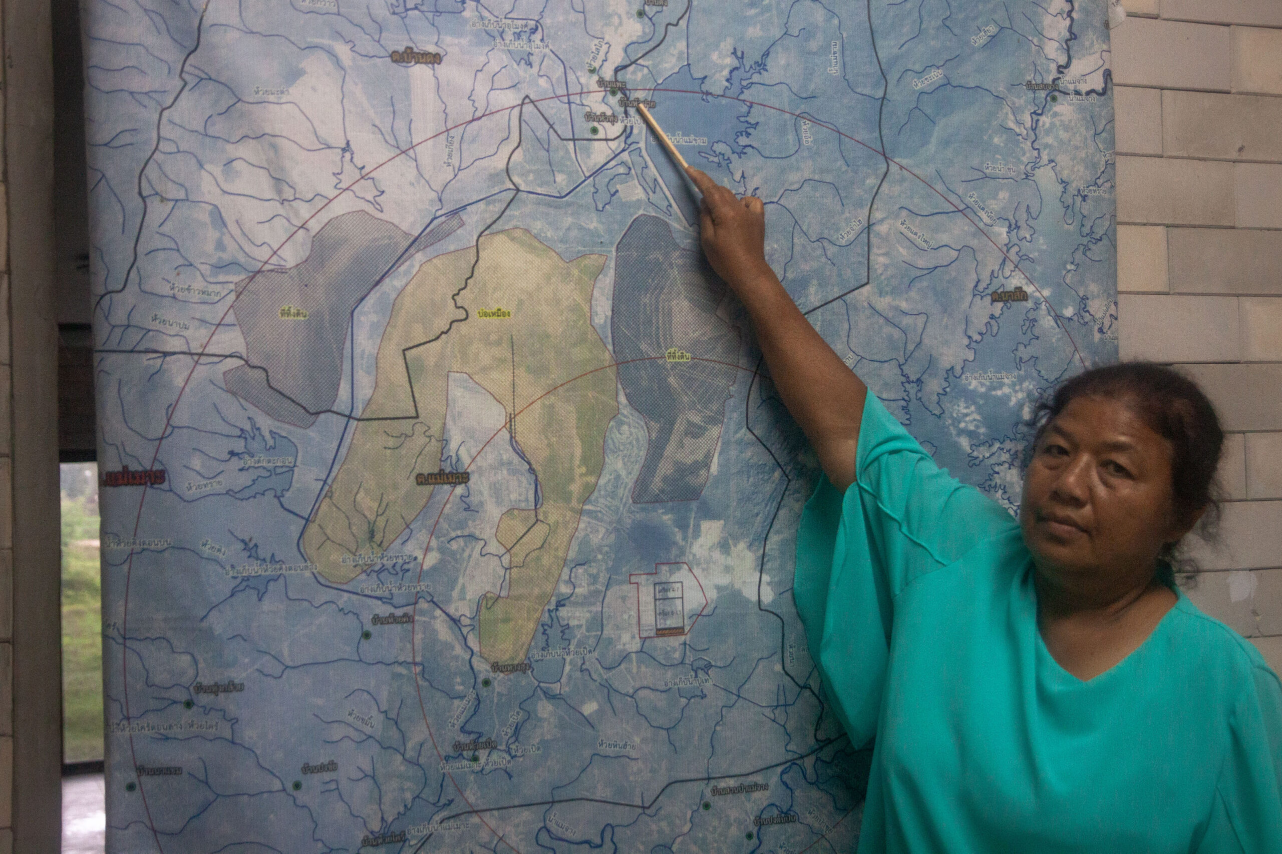 Having campaigned against the Mae Moh power plant and adjoining lignite mine, Joom remains skeptical of EGAT's pledge to close the project down in 25 years. Image by Gerald Flynn / Mongabay.