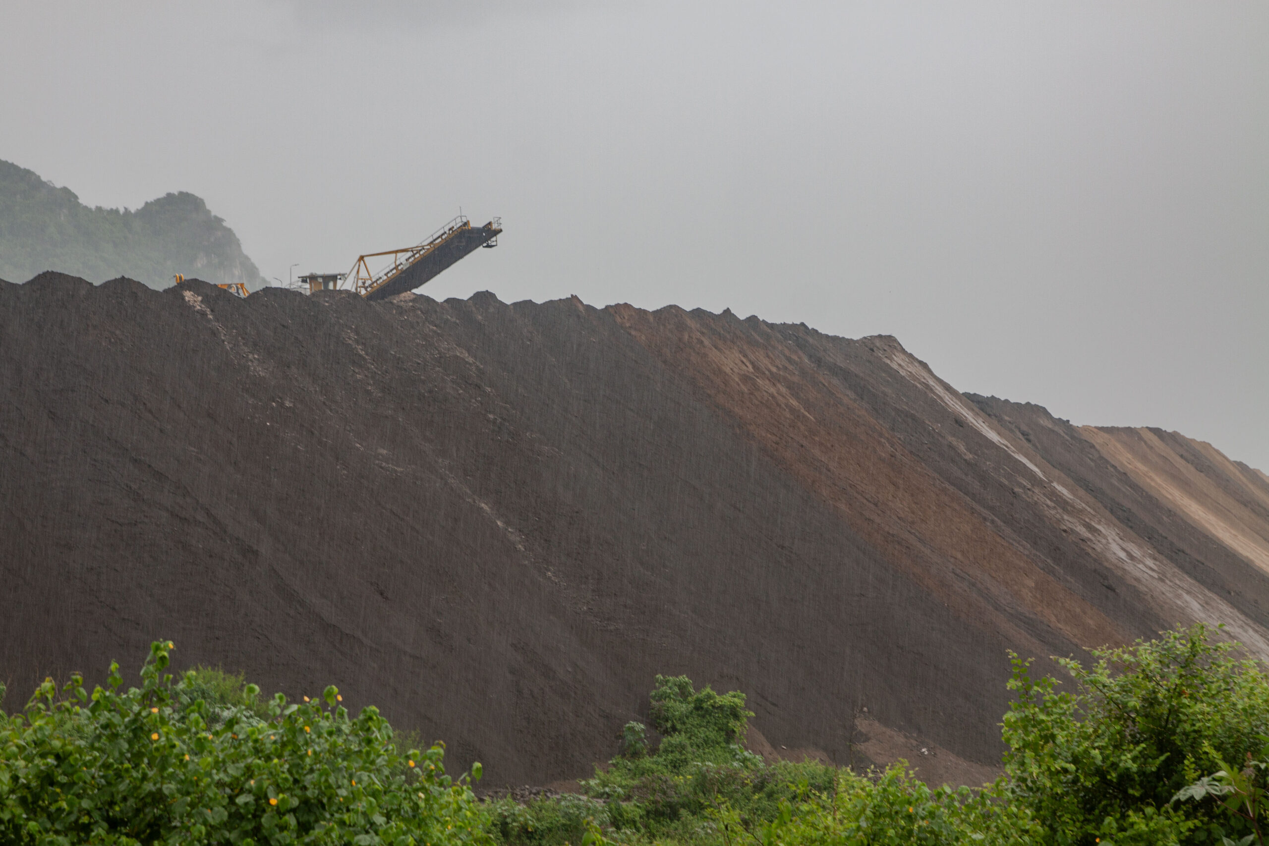 Mae Moh district's lignite mine is the largest and oldest coal mine in Thailand, providing fuel and jobs, but these have come at a steep environmental and public health cost. Image by Gerald Flynn / Mongabay.