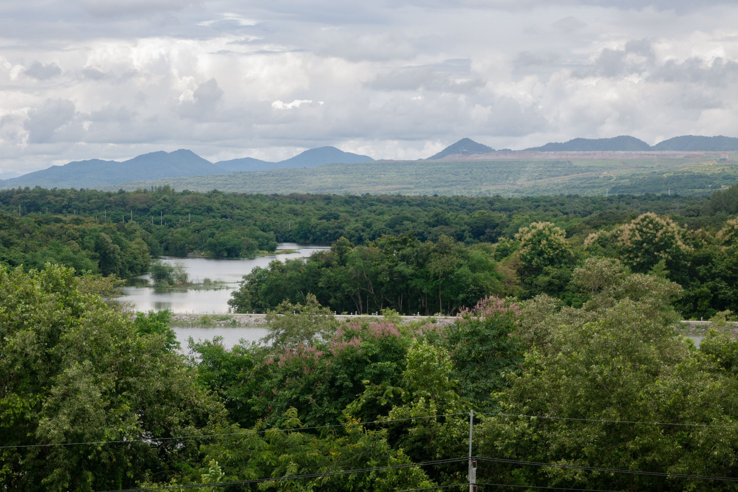 Residents across Mae Moh district complained that their water supplies are polluted by the emissions and dust generated by the power plant and the lignite mine. Image by Gerald Flynn / Mongabay.