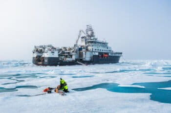 The Arctic is undergoing rapid dramatic changes due to climate change.
