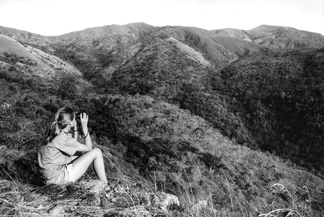 Goodall at Gombe. Photo credit: Hugo van Lawick, National Geographic Creative