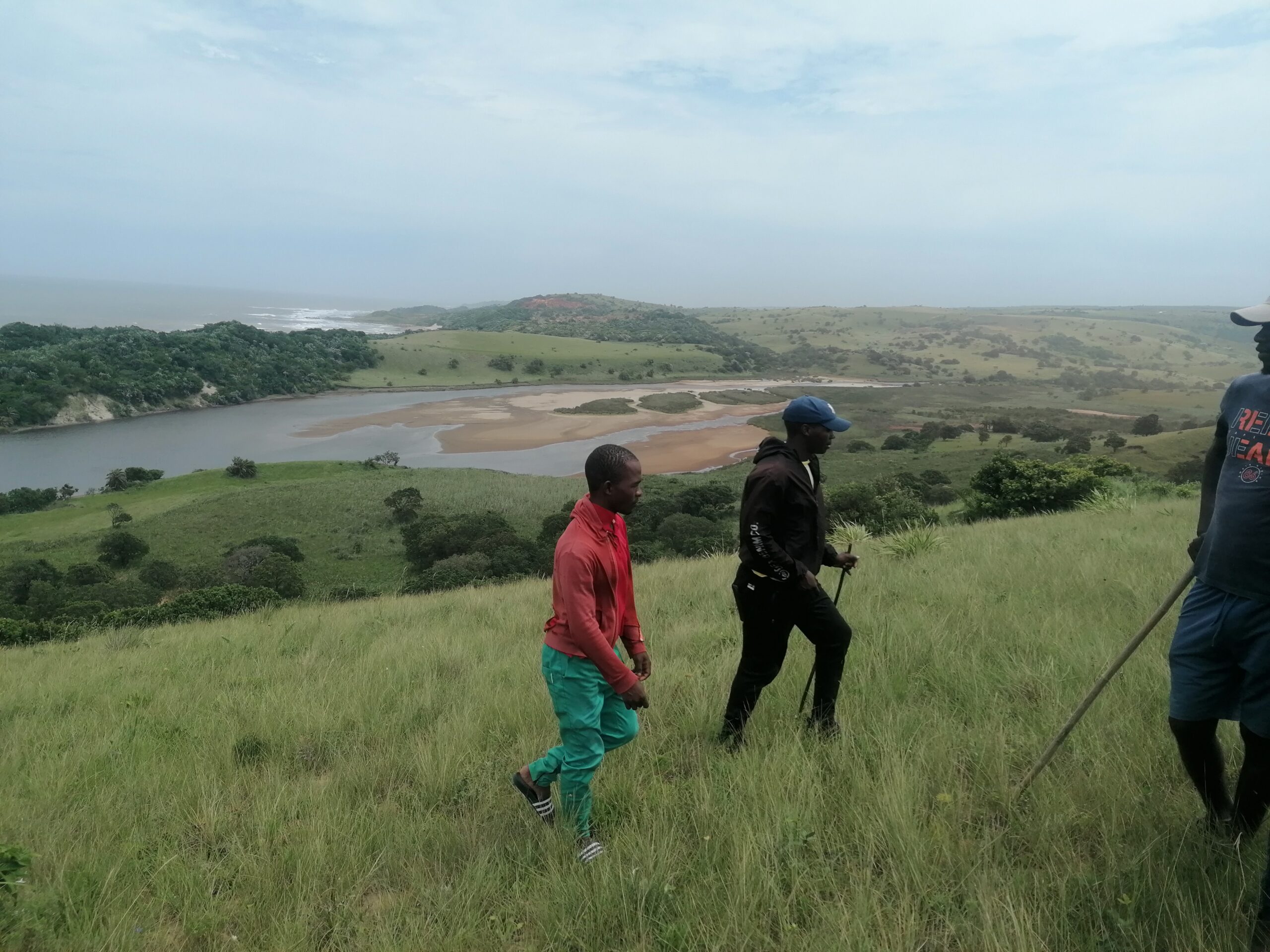 Sinegugu Zukulu's homeland in Mpondoland, located in the coastal belt of the Eastern Cape province. Image courtesy of Sinegugu Zukulu. 