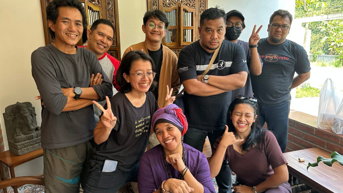 Mongabay Indonesia team in 2024