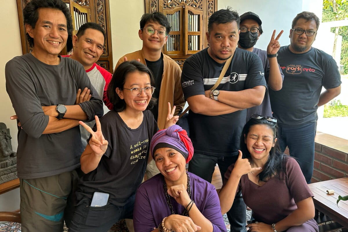Mongabay Indonesia team in 2024